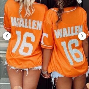 Morgan Wallen 16 Jersey Bedazzled
